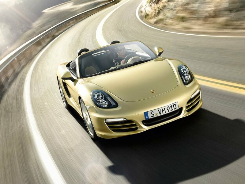 Porsche 718 Boxster ثالثاً (981)، رودستر — منظر أمامي أيمن