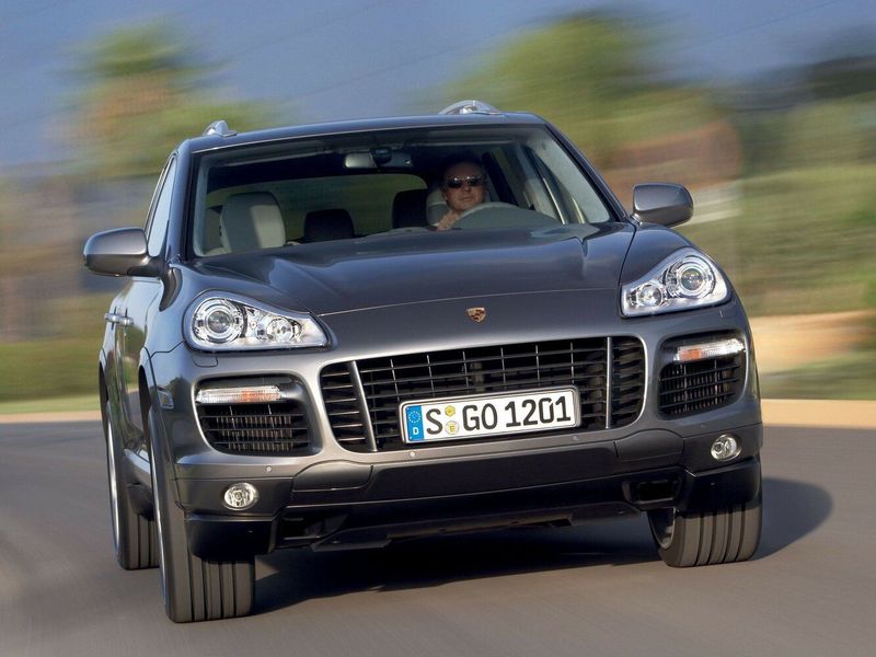 Porsche Cayenne I Рестайлинг (957), Внедорожник 5 дв. — вид спереди