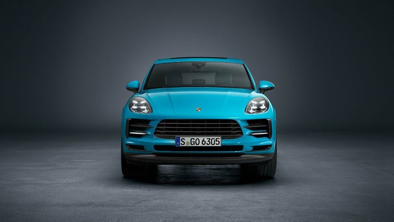Porsche Macan I Рестайлинг, Внедорожник 5 дв. — вид спереди