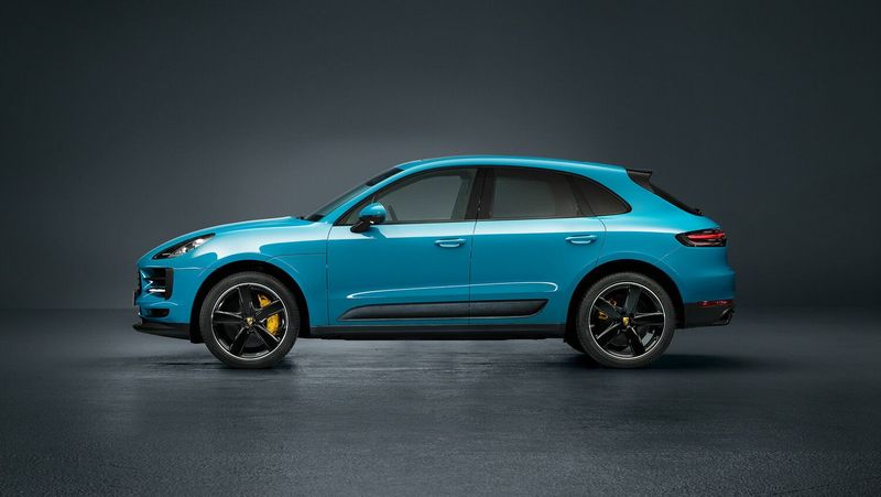 Porsche Macan I Рестайлинг, Внедорожник 5 дв. — вид слева