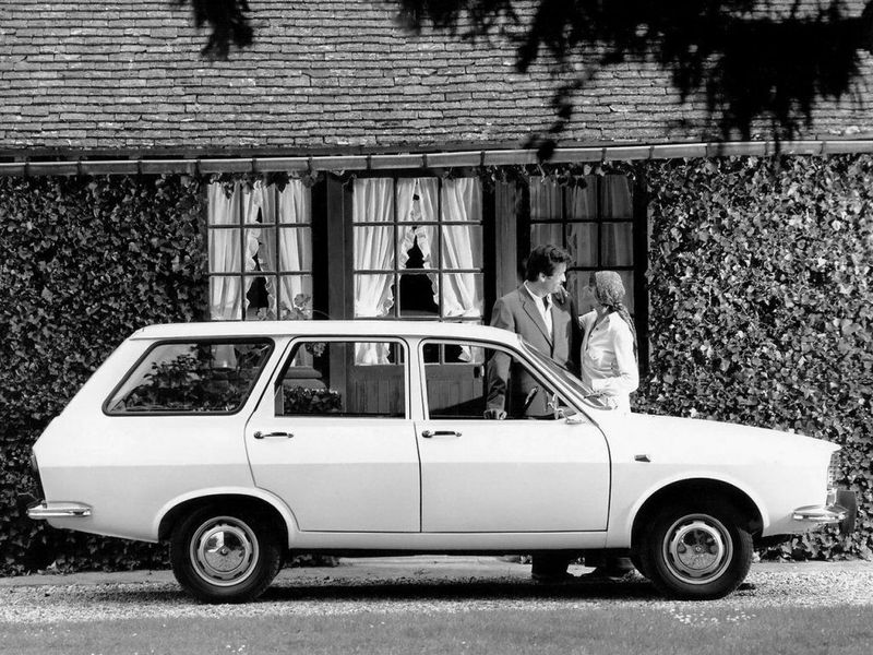 Renault 12, Универсал 5 дв. — вид слева