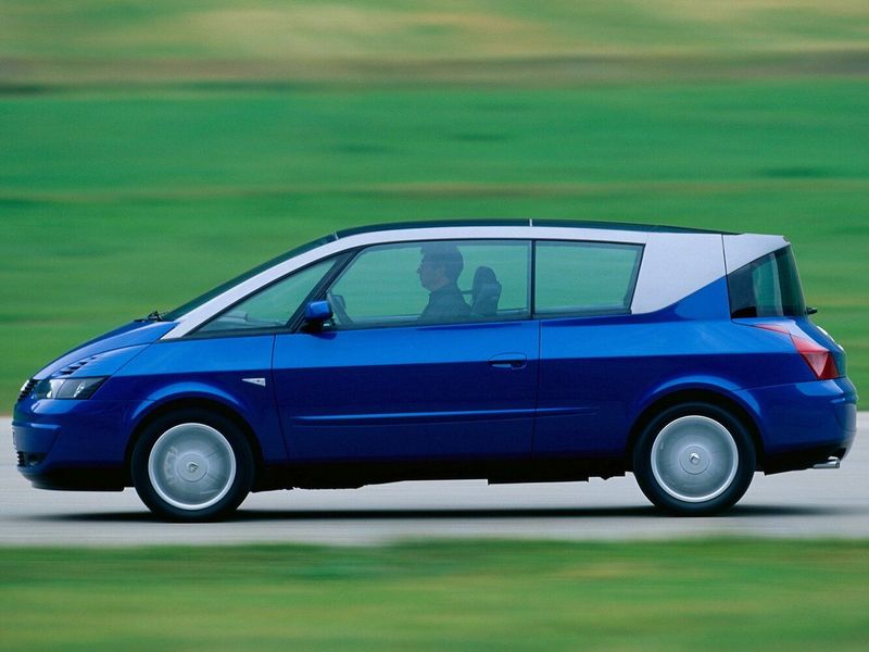 Renault Avantime, Компактвэн — вид слева