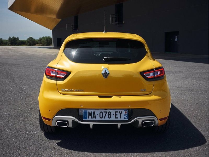 Renault Clio RS IV Рестайлинг, Хэтчбек 5 дв. — вид сзади