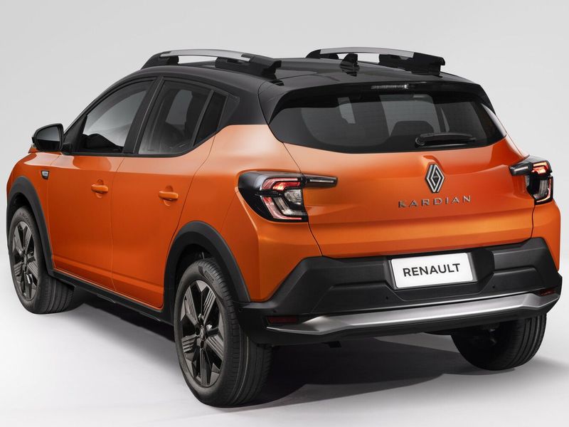 Renault Kardian، هاتشباك 5 أبواب — منظر خلفي بزاوية ثلاثة أرباع