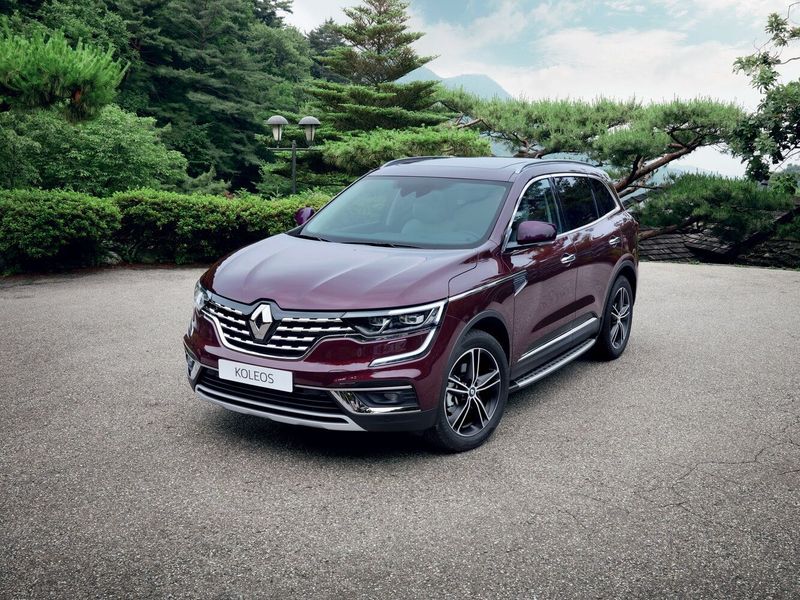 Renault Koleos II Рестайлинг, Внедорожник 5 дв. — вид спереди слева