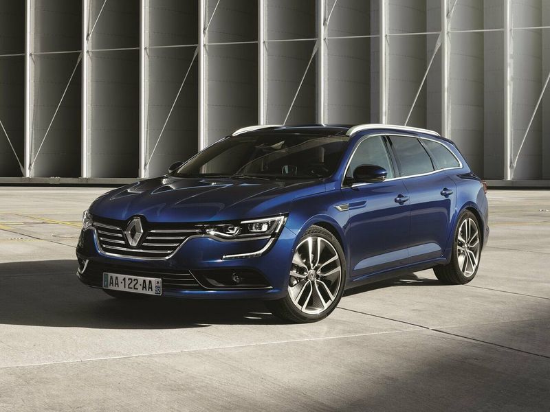 Renault Talisman I، واجون 5 أبواب — منظر أمامي أيسر