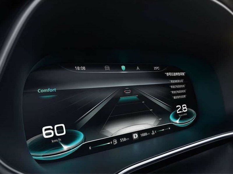 Roewe RX5 Max I, Внедорожник 5 дв. — панель приборов
