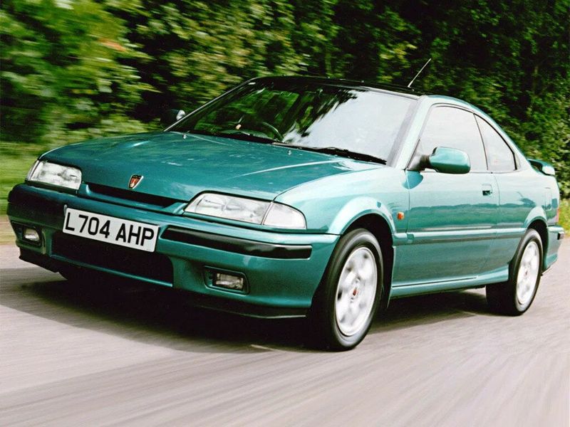 Rover 200 II (R8) Рестайлинг, Купе — вид спереди в три четверти