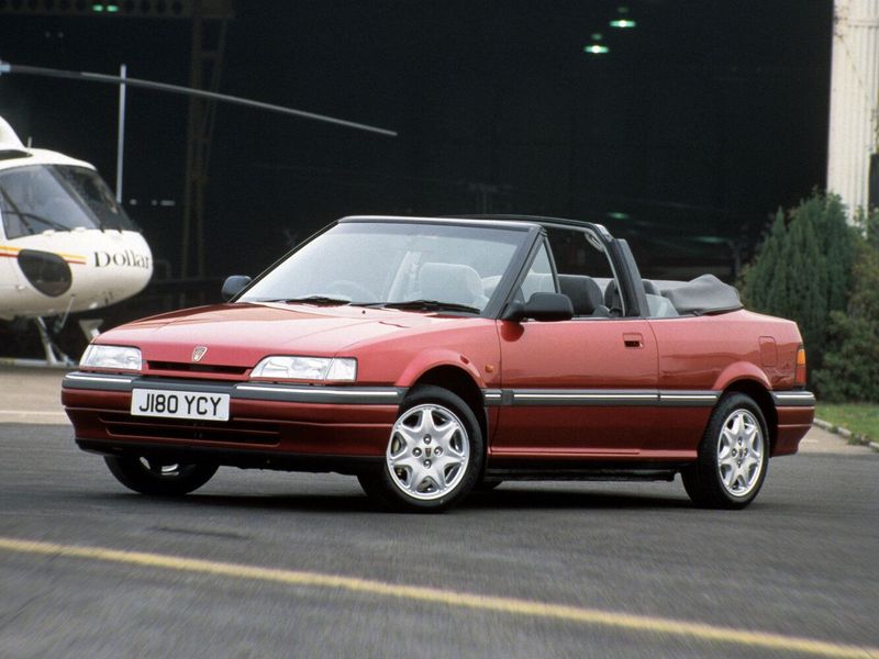 Rover 200 II (R8), Кабриолет — вид спереди справа