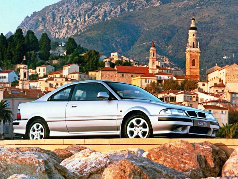 Rover 200 II (R8) Рестайлинг, Купе — вид спереди в три четверти