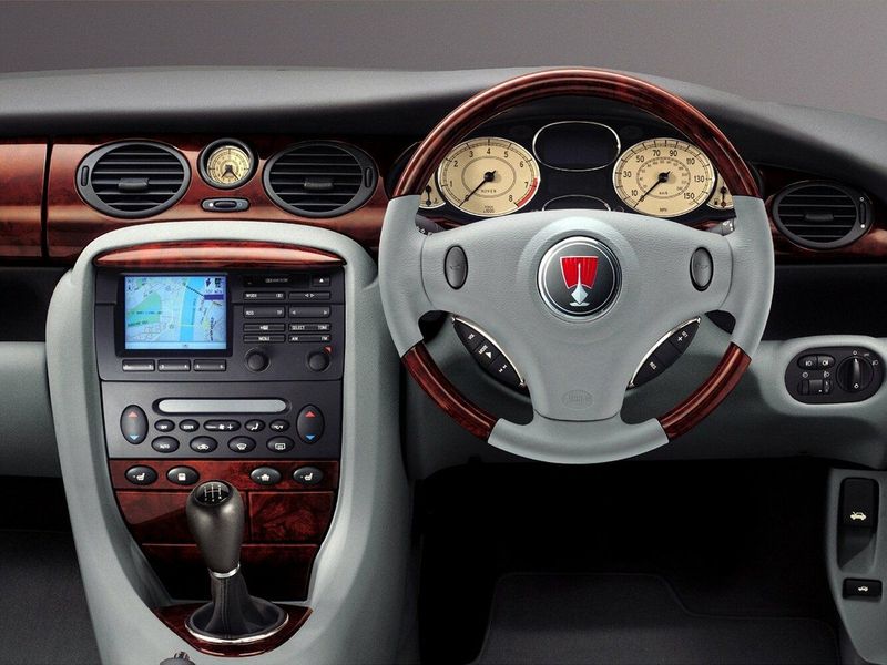 Rover 75 I Рестайлинг, Седан — передняя панель