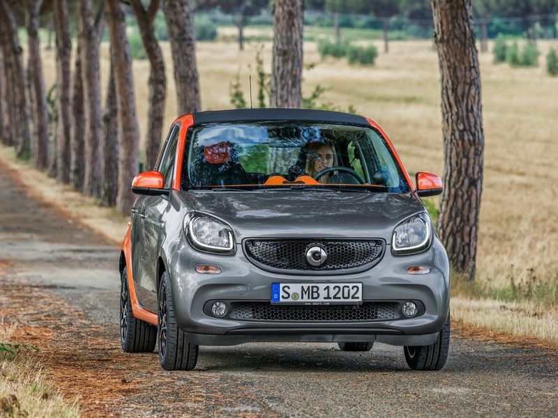 Smart Forfour II, Хэтчбек 5 дв. — вид спереди