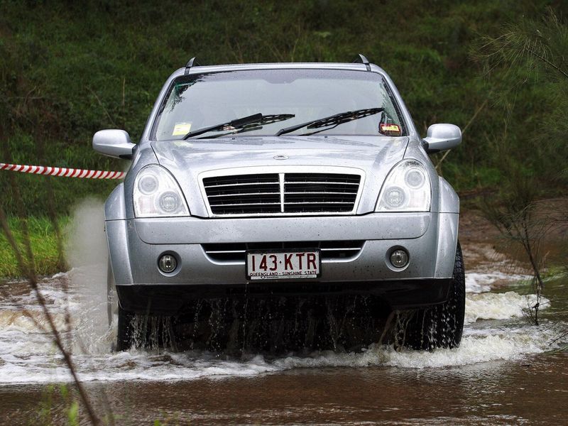 SsangYong Rexton II, Внедорожник 5 дв. — вид спереди