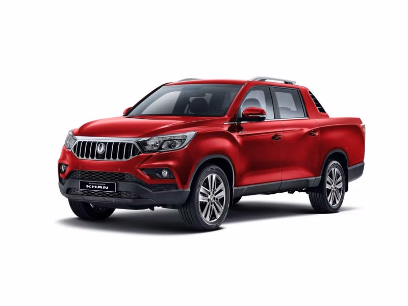 SsangYong Rexton Sports I, Пикап двойная кабина Khan — вид спереди