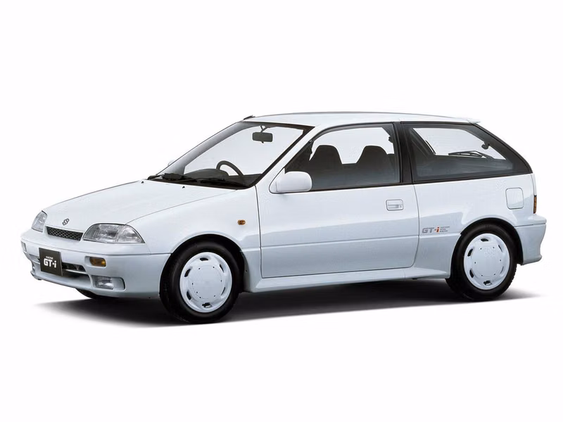 Suzuki Cultus ثانياً، هاتشباك 3 أبواب — منظر أمامي أيسر