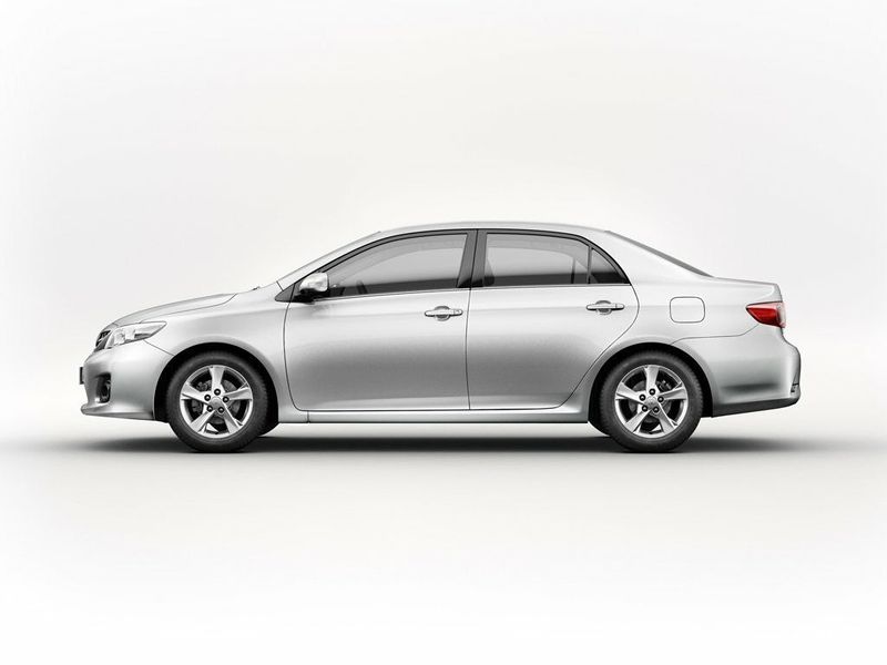 Toyota Corolla فيس ليفت X (E140، E150)، سيدان — منظر من الجانب الأيسر