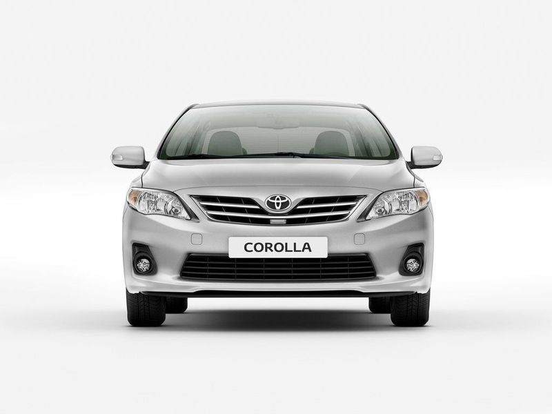 Toyota Corolla فيس ليفت X (E140، E150)، سيدان — منظر أمامي