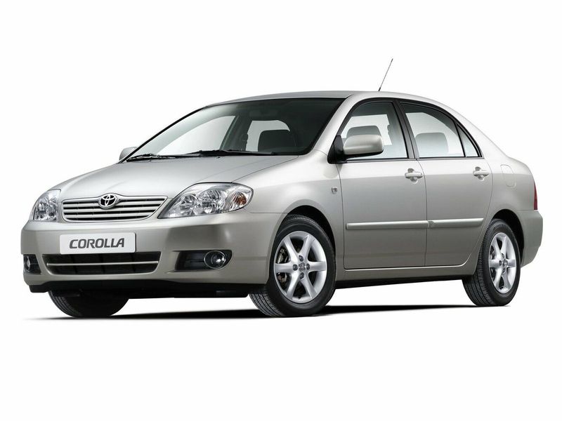 Toyota Corolla عملية فيس ليفت IX (E120، E130)، سيدان — منظر أمامي أيمن