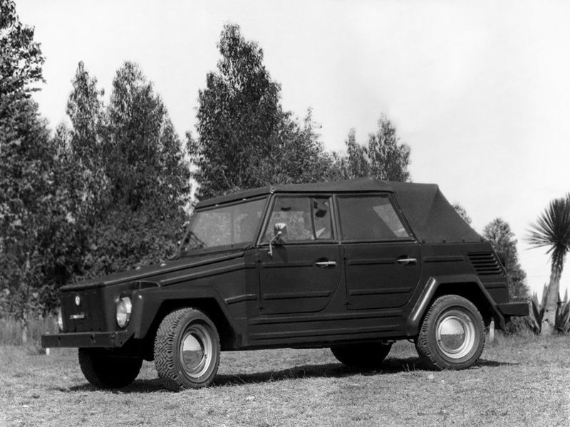 Volkswagen 181, Cabriolet — front-left view