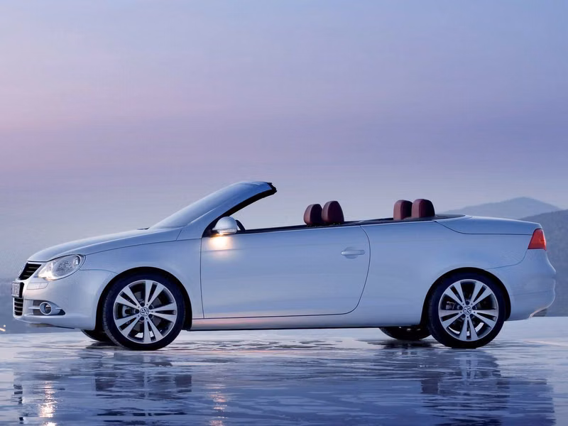 Volkswagen Eos I، قابلة للتحويل — منظر أمامي أيسر