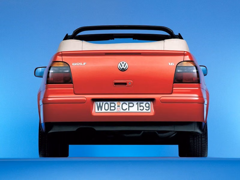 Volkswagen Golf رابعاً، قابلة للتحويل — منظر خلفي