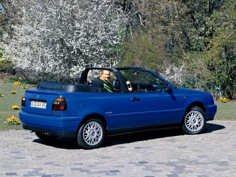 Volkswagen Golf ثالثاً، قابلة للتحويل — منظر خلفي أيمن
