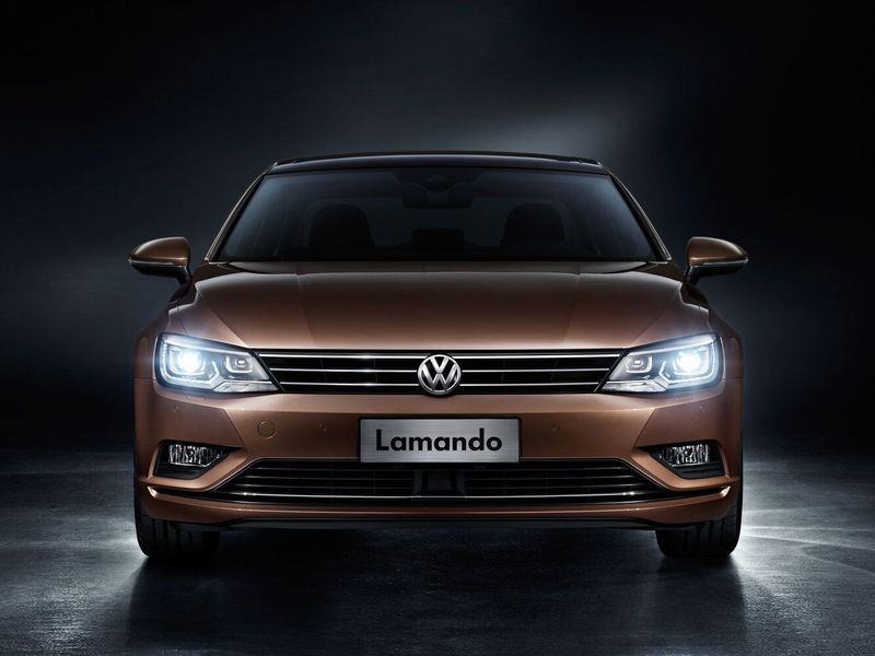 Volkswagen Lamando I، سيدان — منظر أمامي