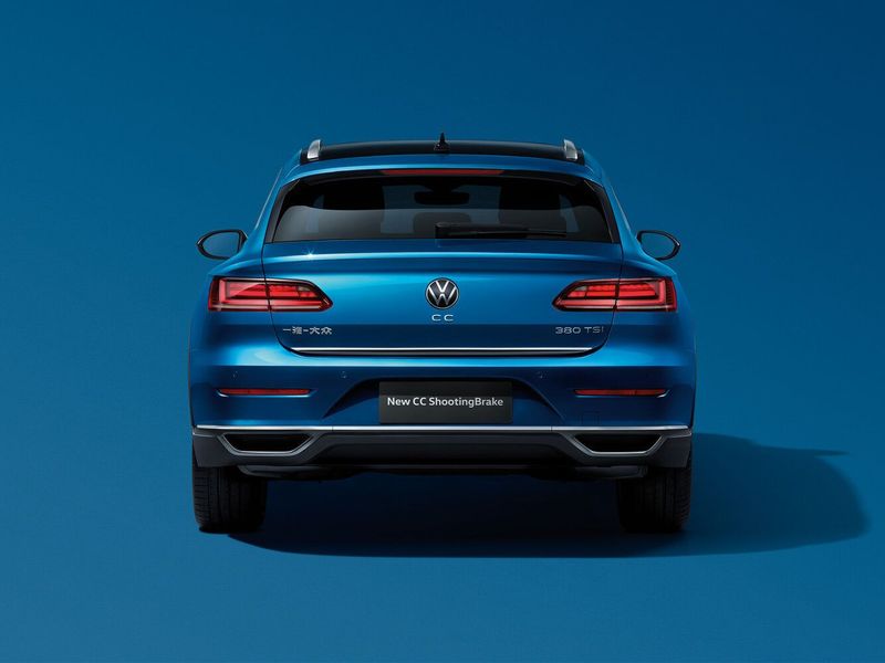 Volkswagen Passat CC فيس ليفت الثاني، واجون 5 أبواب — منظر خلفي
