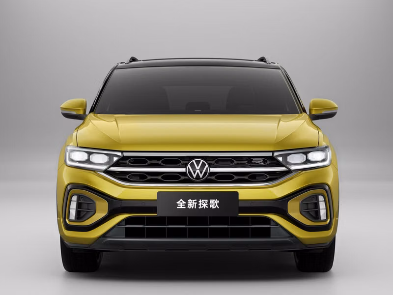 Volkswagen T-Roc (السوق الصينية) عملية تجديد، دفع رباعي 5 أبواب — منظر أمامي