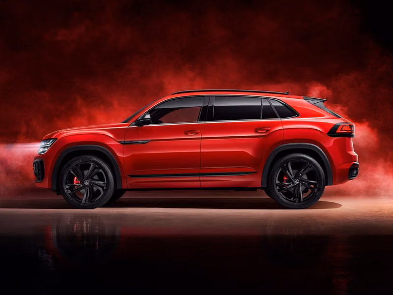 Volkswagen Teramont I فيس ليفت (السوق الصينية)، دفع رباعي 5 أبواب X — منظر من الجانب الأيسر