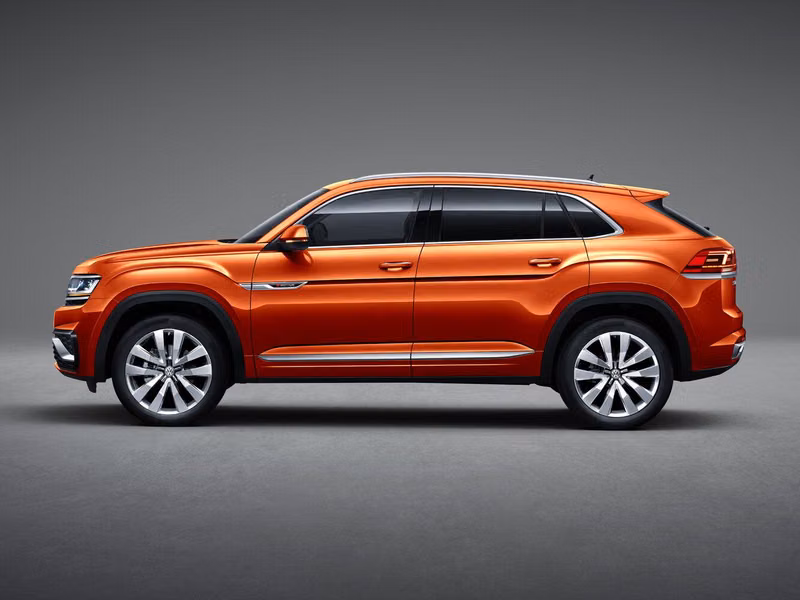 Volkswagen Teramont I، دفع رباعي 5 أبواب X — منظر من الجانب الأيسر