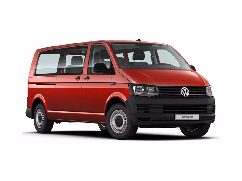 Volkswagen Transporter T6، ميني فان Long — منظر أمامي أيمن